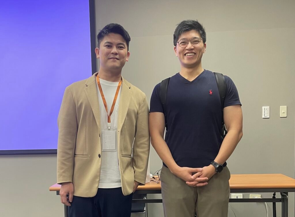 張仲傑醫師與齒顎矯正進修導師合照